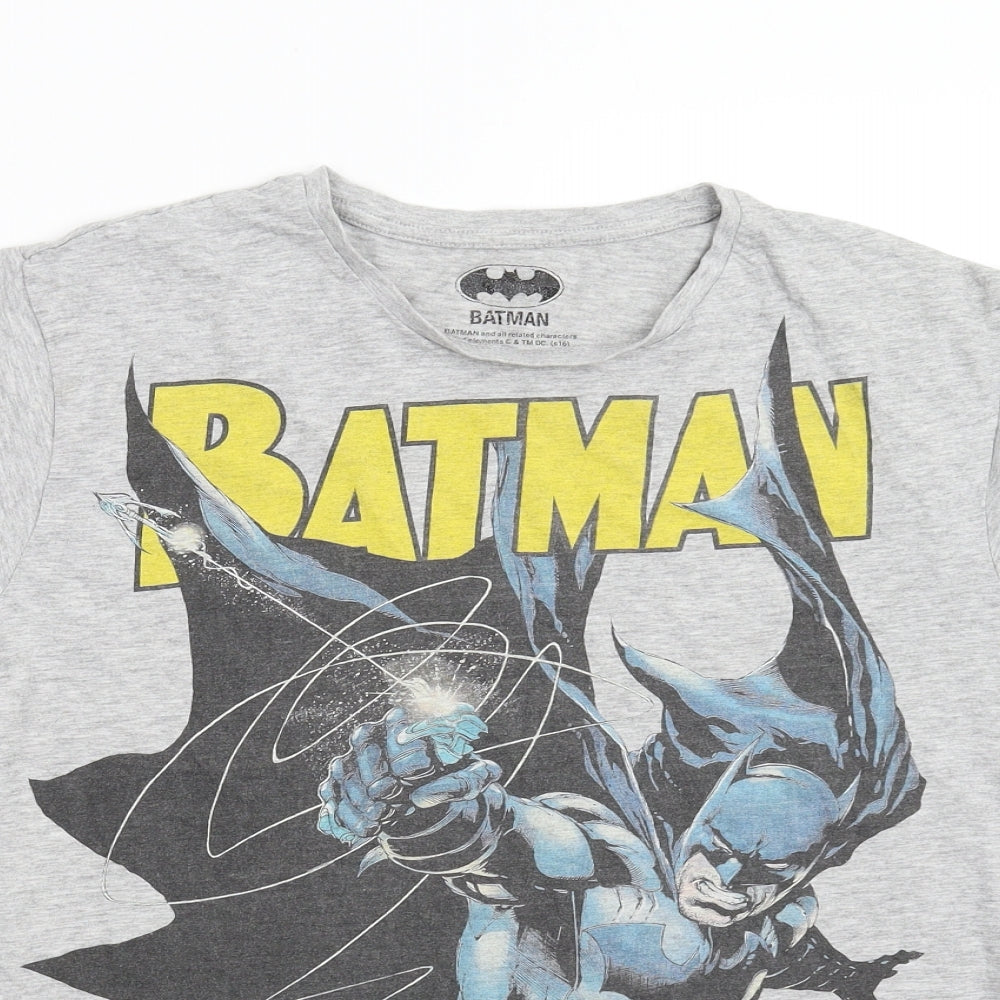 Primark Mens     T-Shirt Size L  - Bat Man