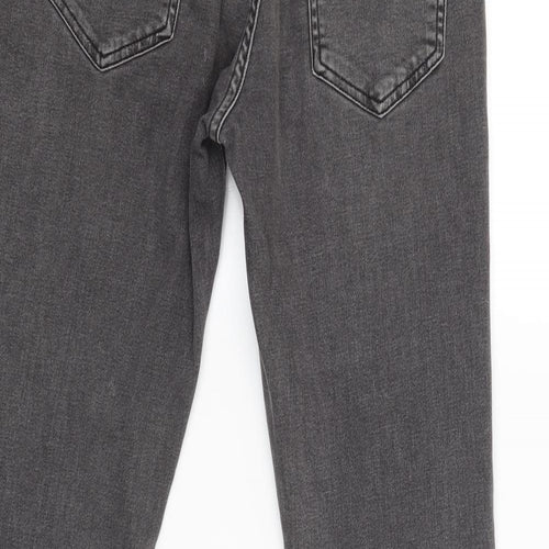 Denim & Co. Womens Grey   Straight Jeans Size 30 L31 in