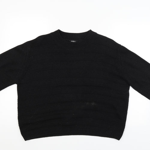 Pep&Co Womens Black   Pullover Jumper Size 14