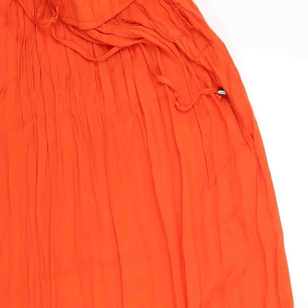 NEXT Womens Orange   A-Line Skirt Size 10