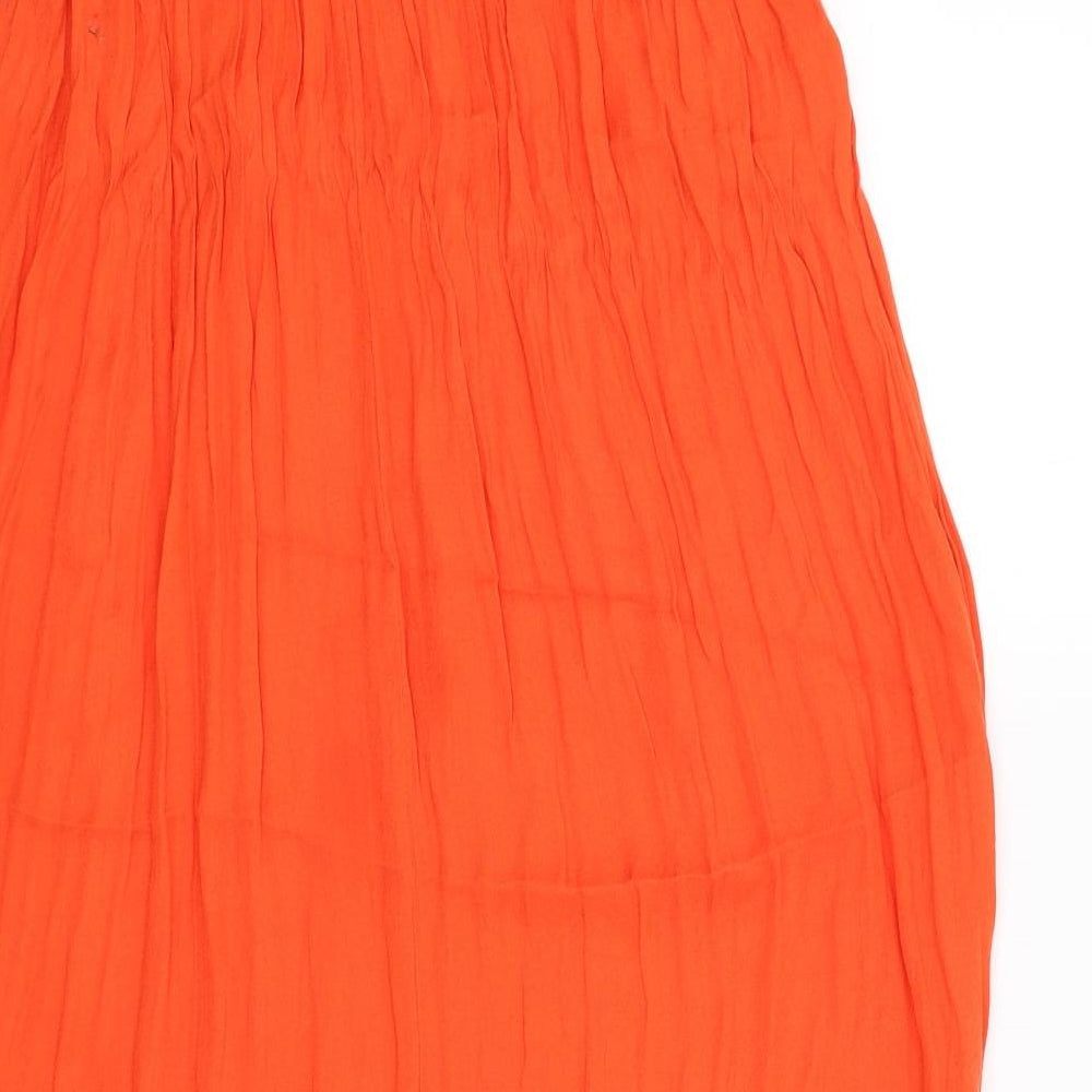 NEXT Womens Orange   A-Line Skirt Size 10