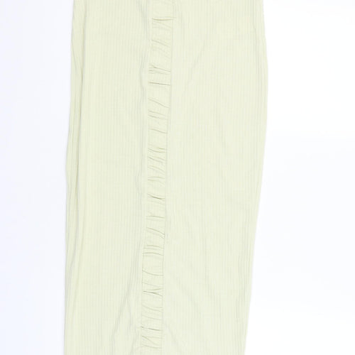 Missguided Womens Green   Straight & Pencil Skirt Size 8