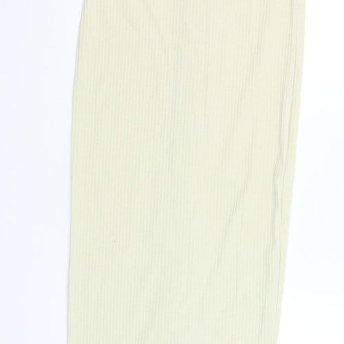 Missguided Womens Green   Straight & Pencil Skirt Size 8