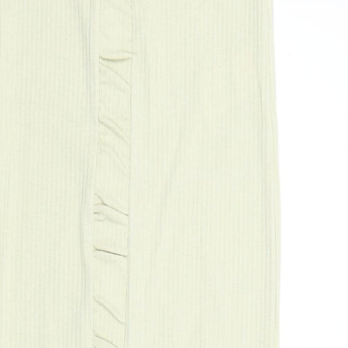 Missguided Womens Green   Straight & Pencil Skirt Size 8