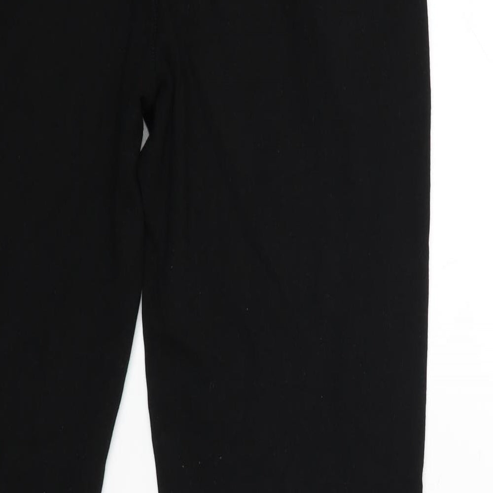 F&F Womens Black   Jogger Trousers Size 8 L25 in