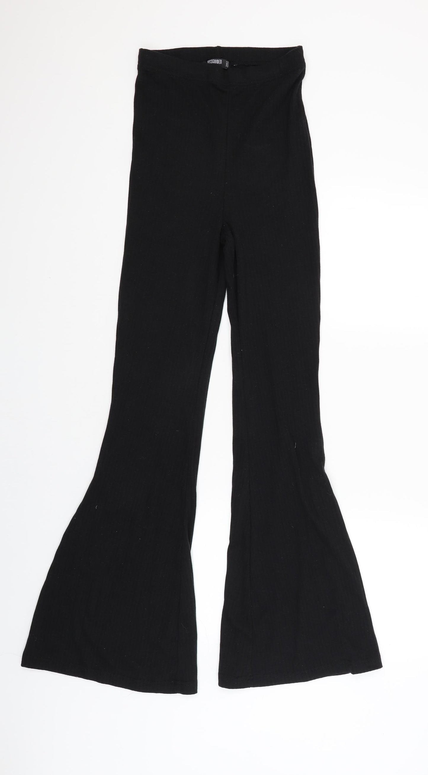 Missguided Womens Black   Capri Trousers Size 8 L32 in