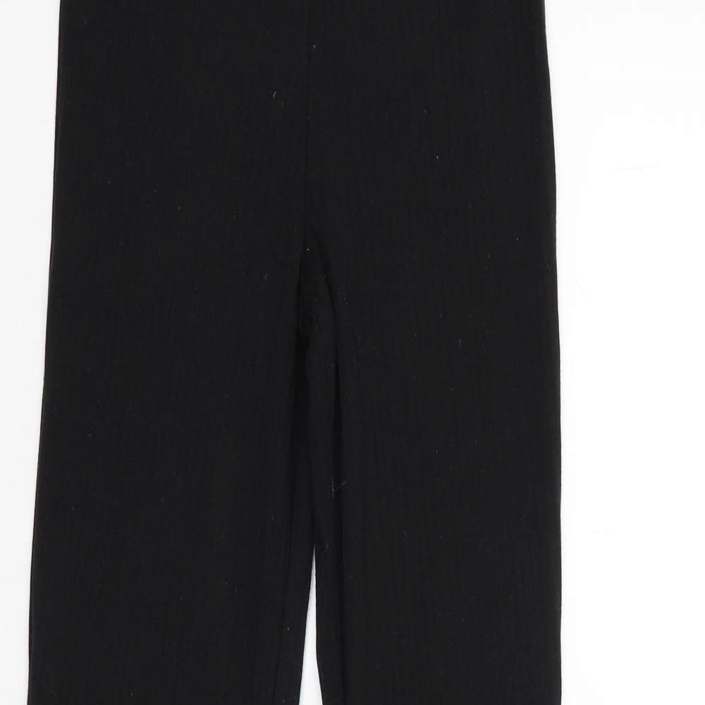 Missguided Womens Black   Capri Trousers Size 8 L32 in