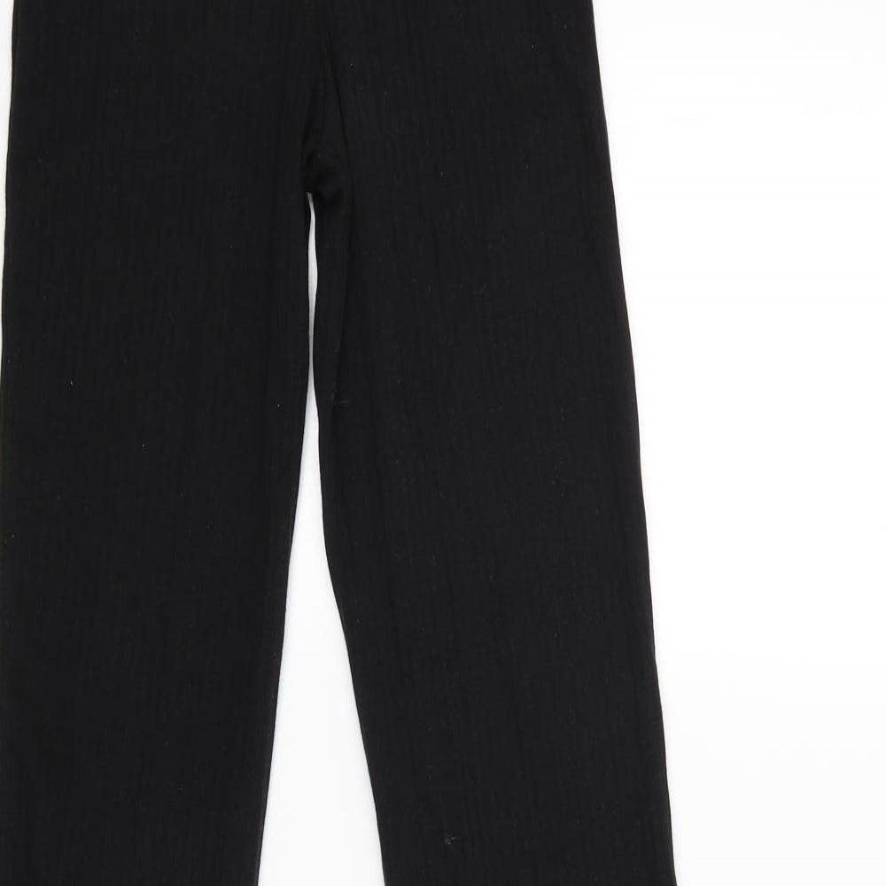 Missguided Womens Black   Capri Trousers Size 8 L32 in