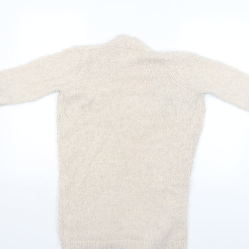 Rosie Womens Beige   Cardigan Jumper Size S
