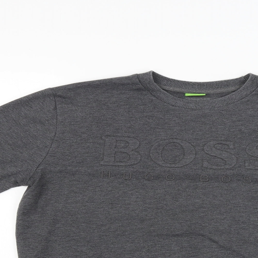 HUGO BOSS Mens Grey   Pullover Jumper Size S
