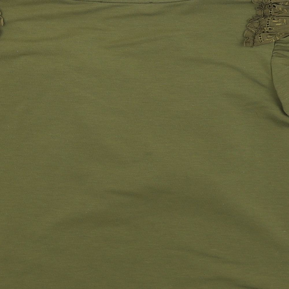George Womens Green   Pullover Jumper Size S