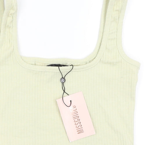 Missguided Womens Green   Camisole Blouse Size 6