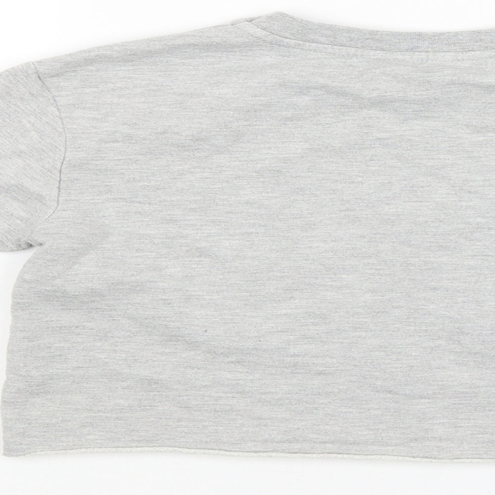 Primark Girls Grey   Pullover Jumper Size 9-10 Years