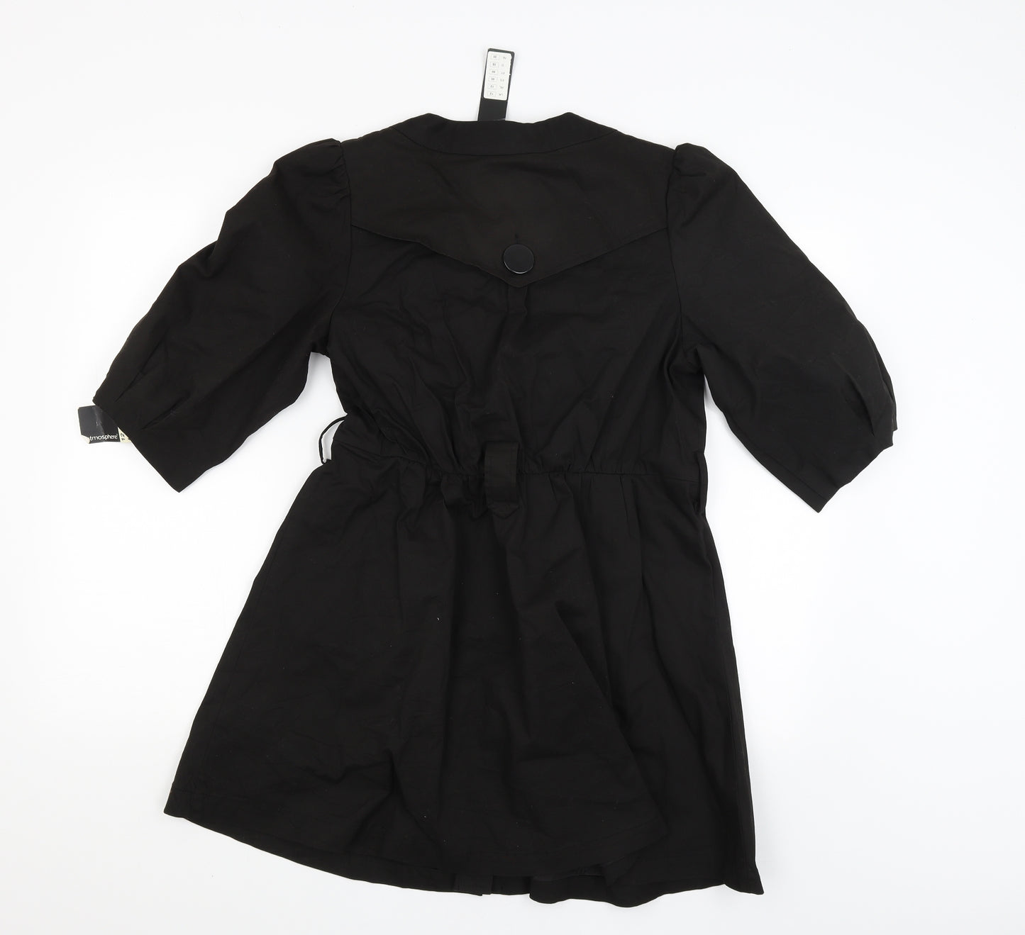 Atmosphere Womens Black   Jacket Coat Size 12