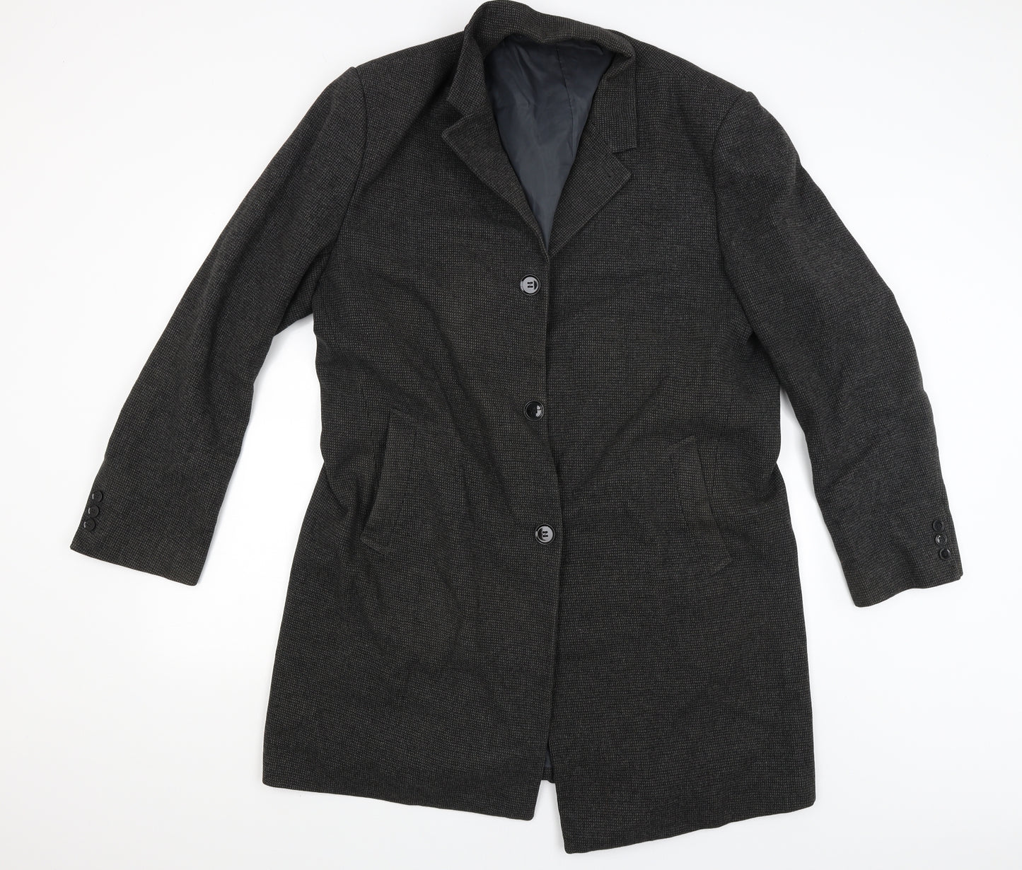 M&S Womens Grey   Jacket Coat Size XL