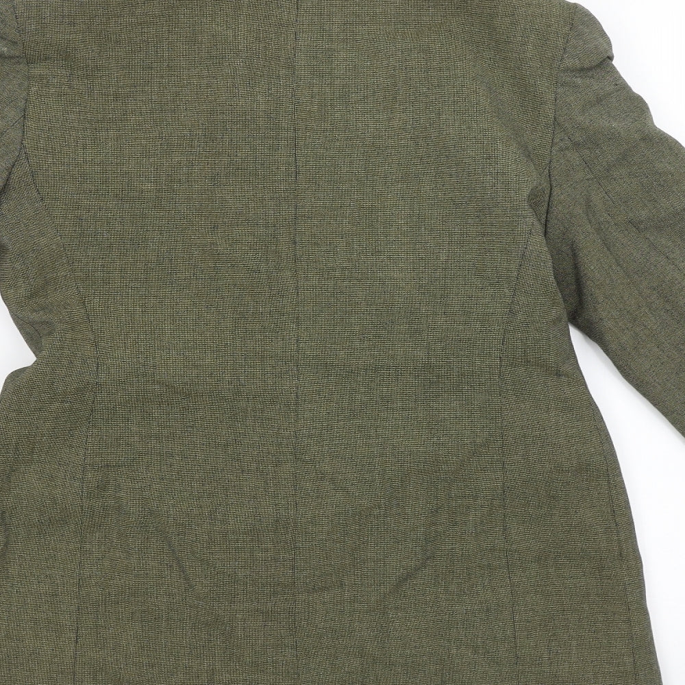 Preworn Womens Green   Jacket Coat Size 10