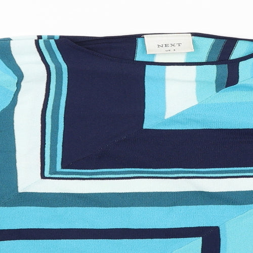 NEXT Womens Blue   Basic Blouse Size 8