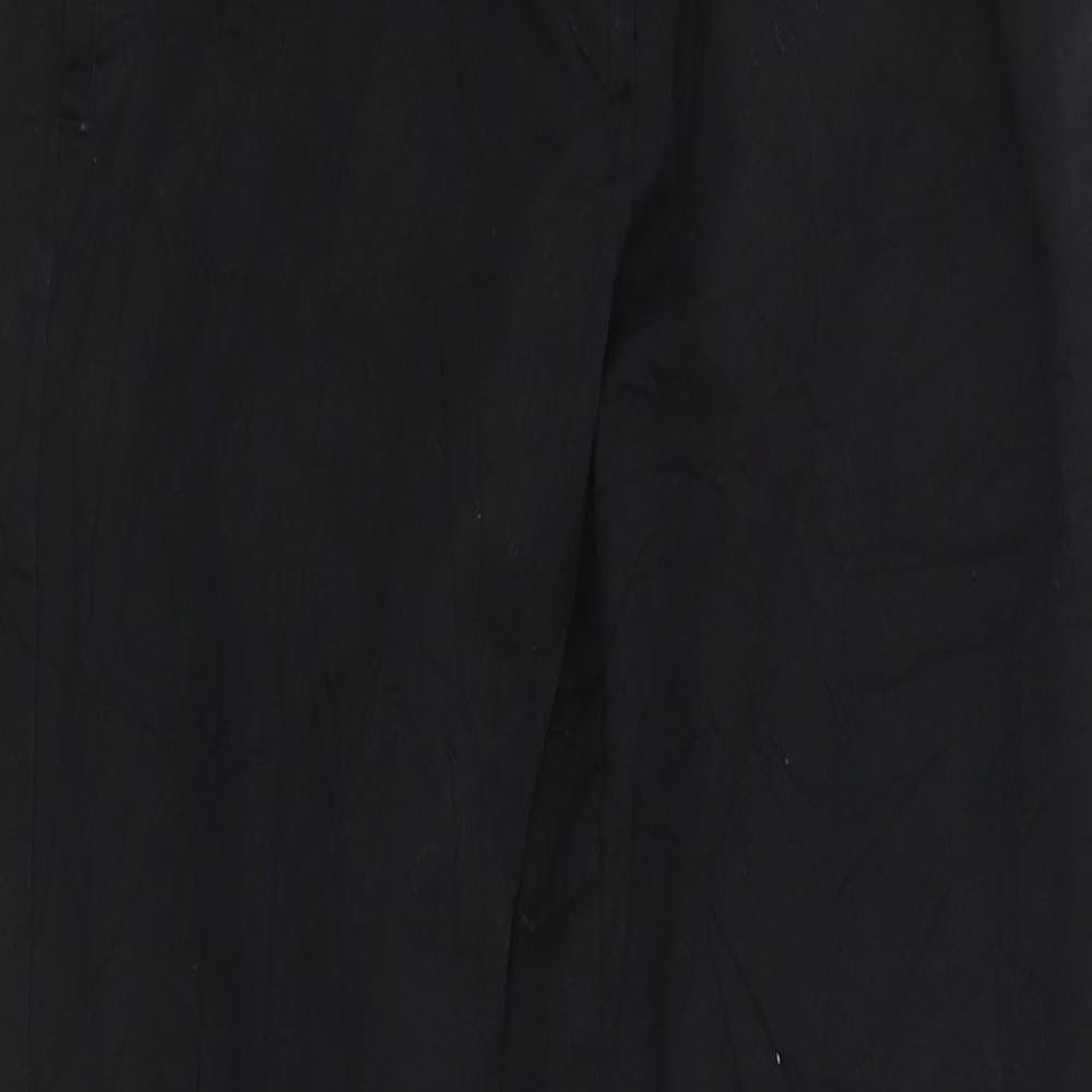 Zara Womens Black   Trousers  Size 4 L27 in