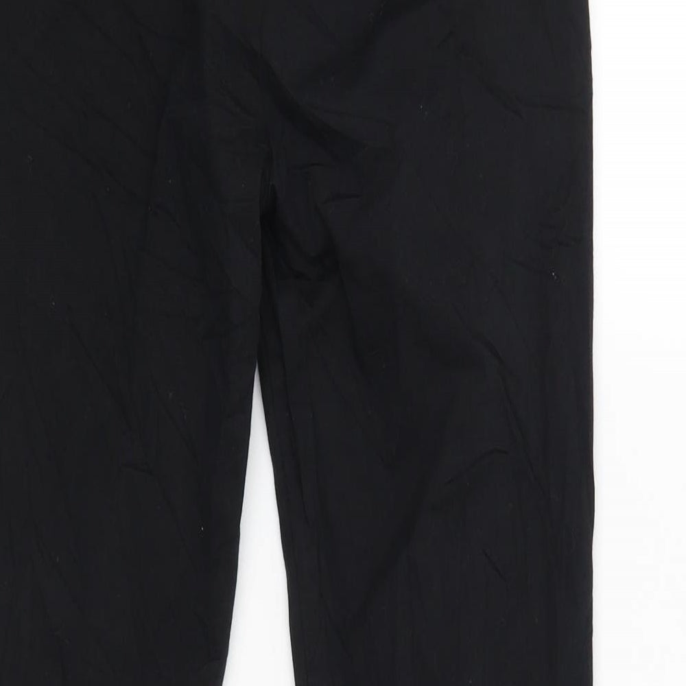 Zara Womens Black   Trousers  Size 4 L27 in