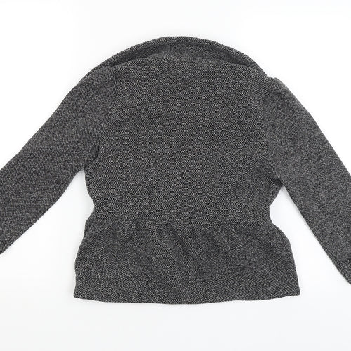 H&M Womens Grey   Jacket Coat Size S