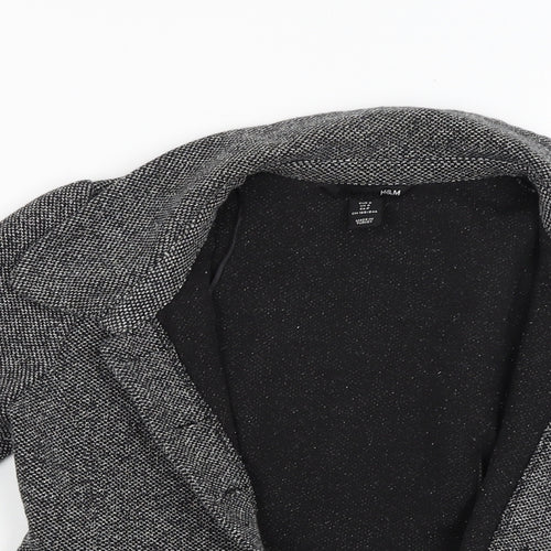 H&M Womens Grey   Jacket Coat Size S