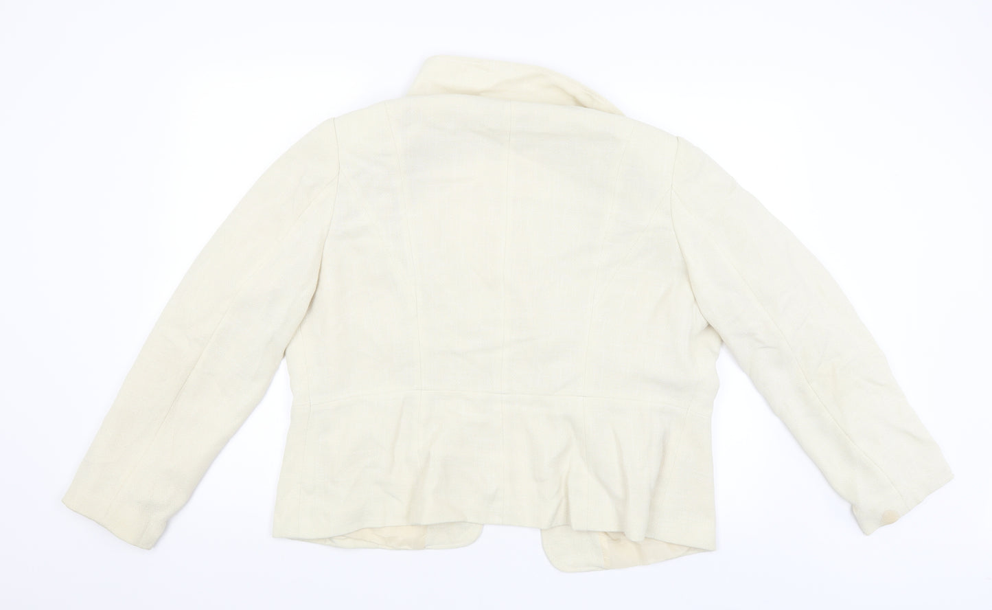 BM Womens Beige   Jacket  Size 18