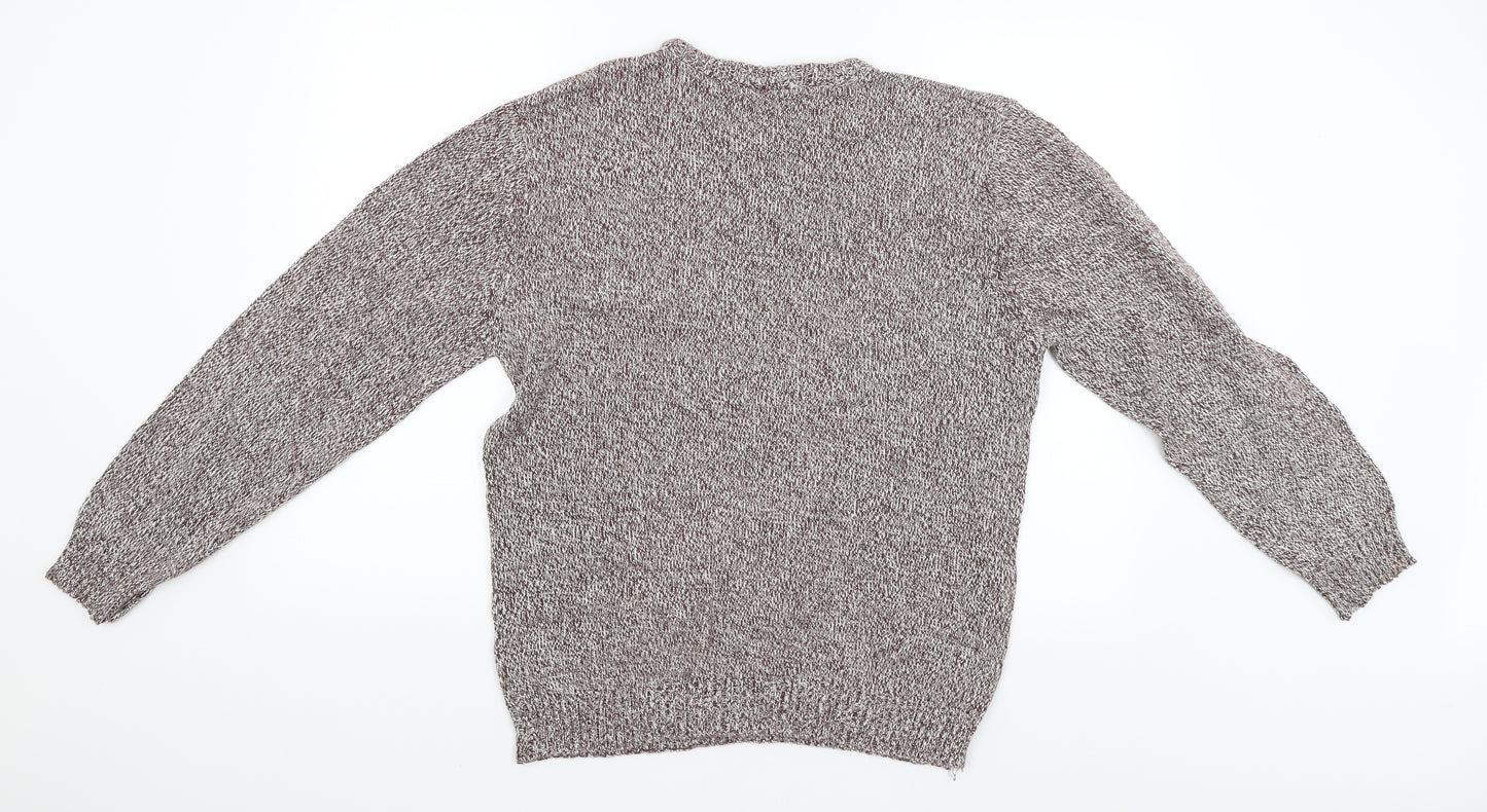 Cotton Traders Mens Red   Pullover Jumper Size L