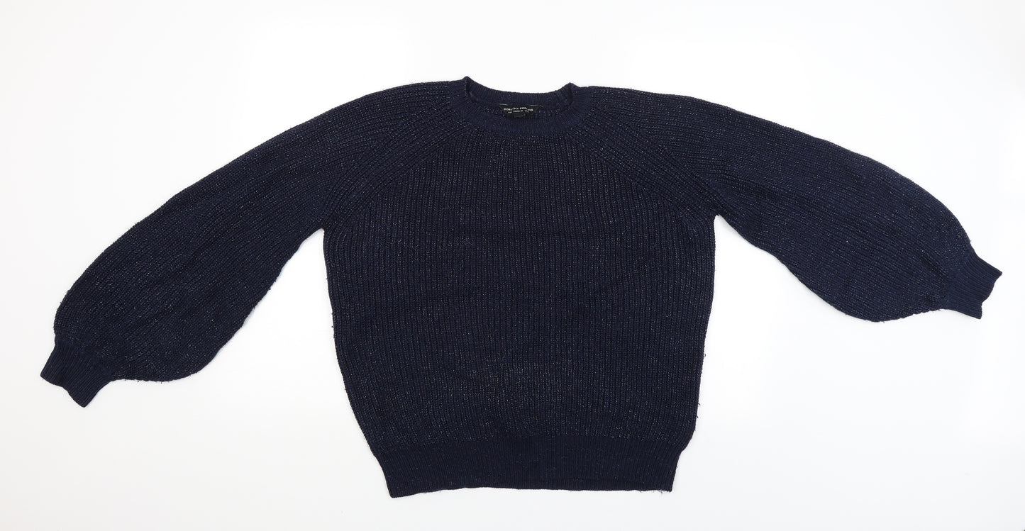 Dorothy Perkins Womens Blue   Pullover Jumper Size 12