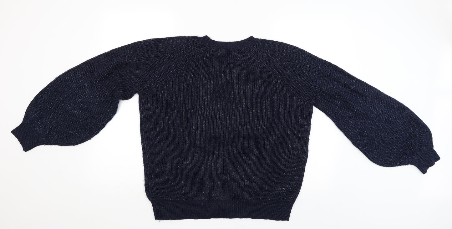Dorothy Perkins Womens Blue   Pullover Jumper Size 12