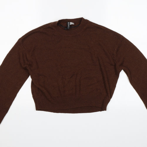 Divided Womens Brown   Pullover Jumper Size XS