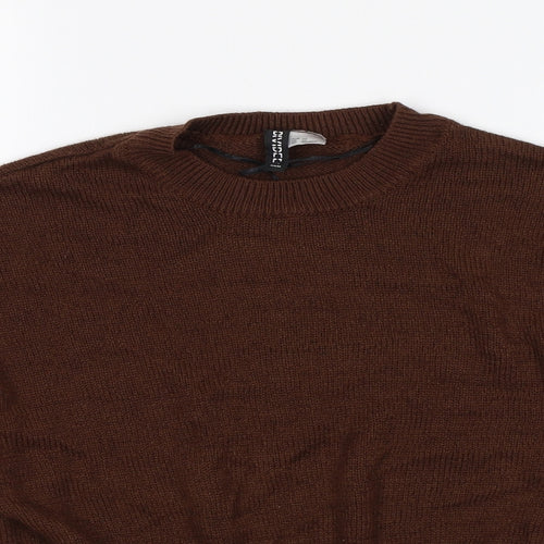 Divided Womens Brown   Pullover Jumper Size XS