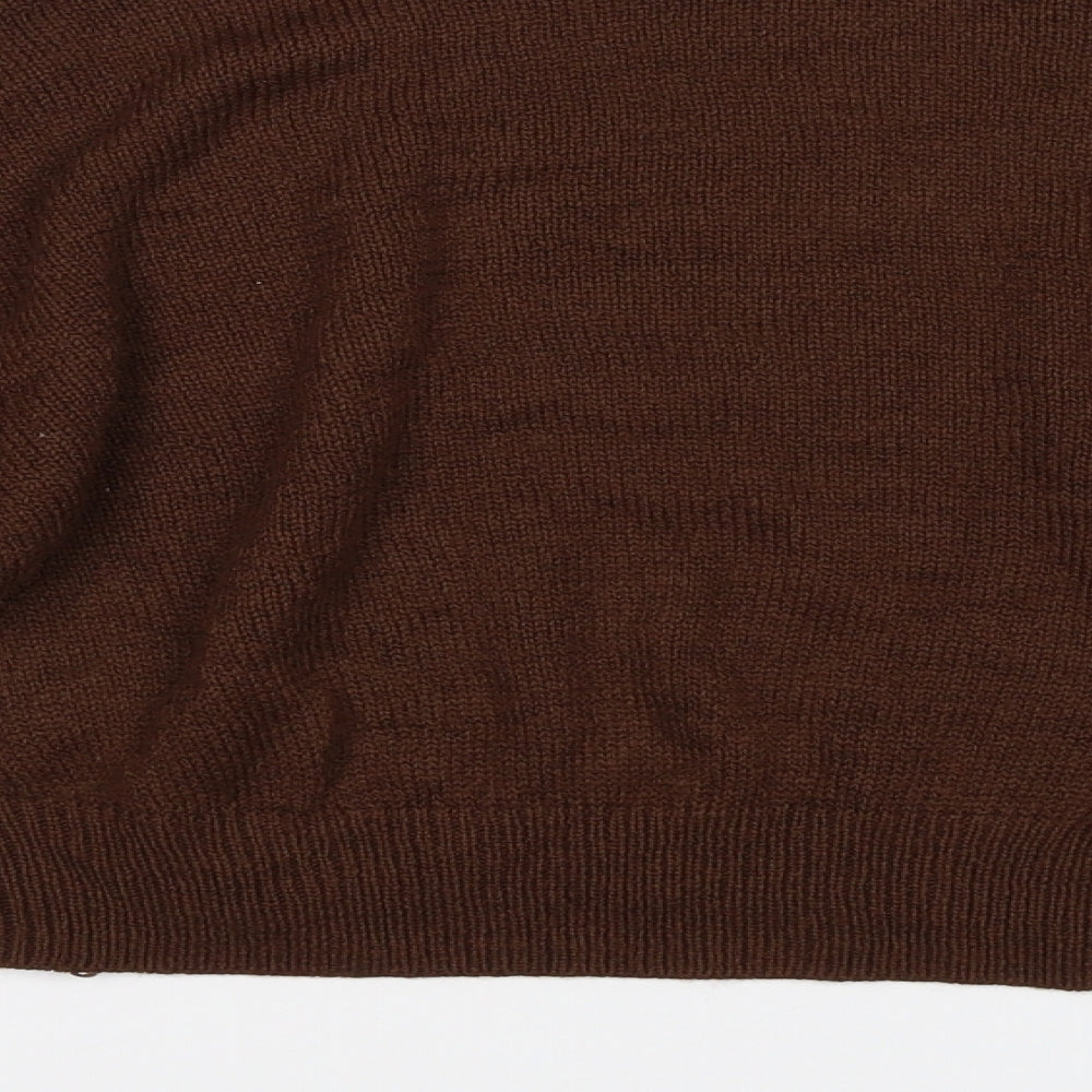 Divided Womens Brown   Pullover Jumper Size XS