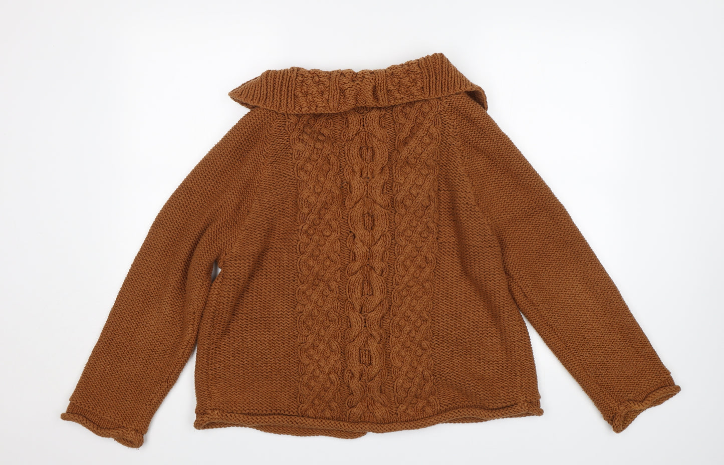 Betty Jackson Black Womens Brown   Jacket Coatigan Size 14