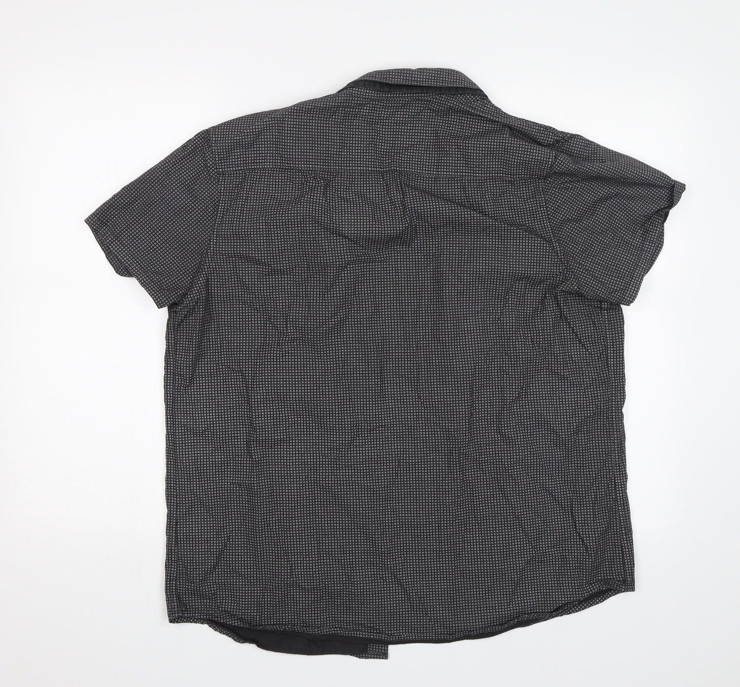 Cedar Wood State Mens Black    Button-Up Size L