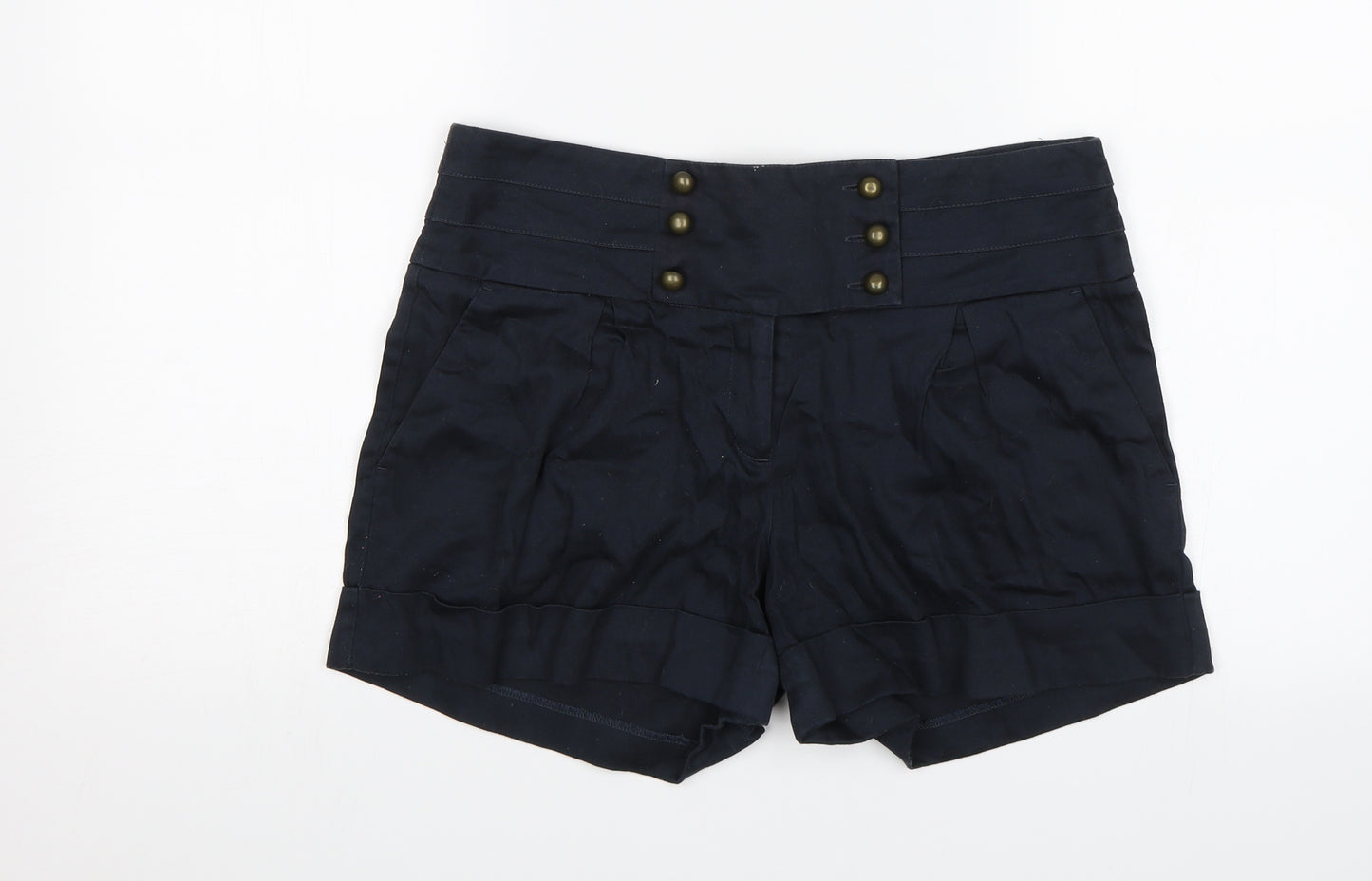 F&F Womens Blue   Sailor Shorts Size 12