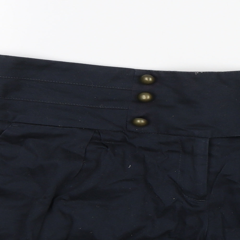 F&F Womens Blue   Sailor Shorts Size 12