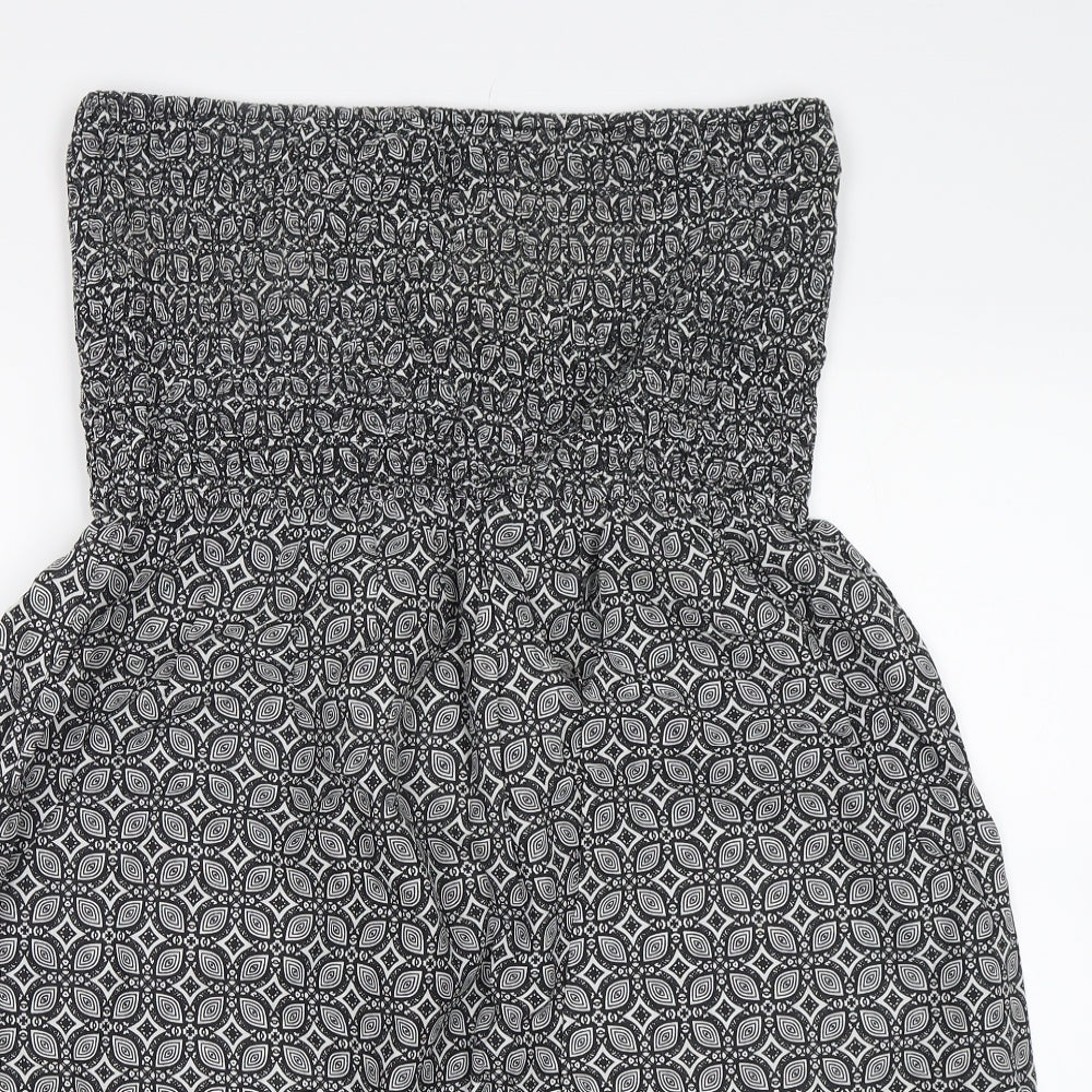 Atmosphere Womens Black Geometric  Shift  Size 16