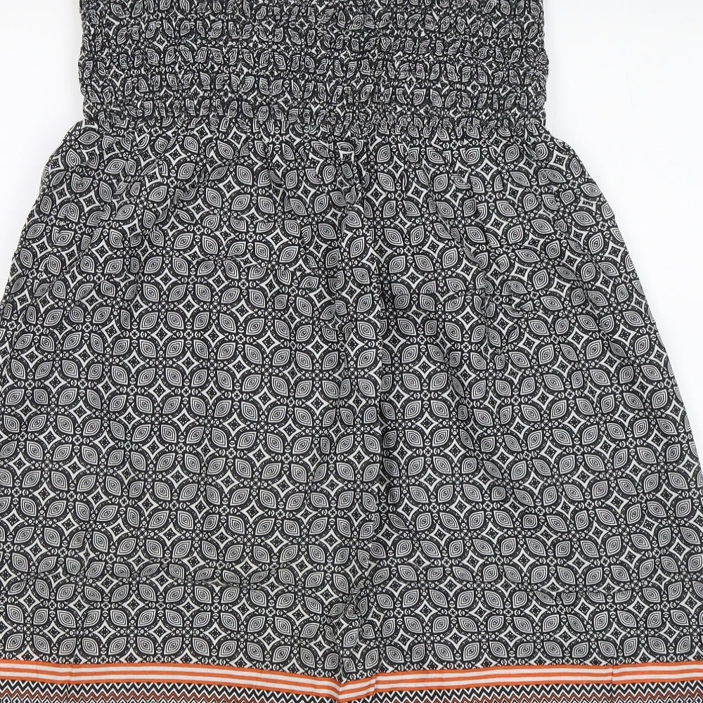 Atmosphere Womens Black Geometric  Shift  Size 16