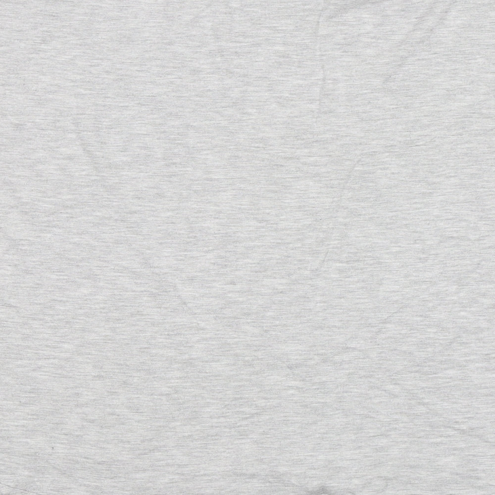 George Womens Grey   Basic T-Shirt Size 14  - Waiting for the weekend