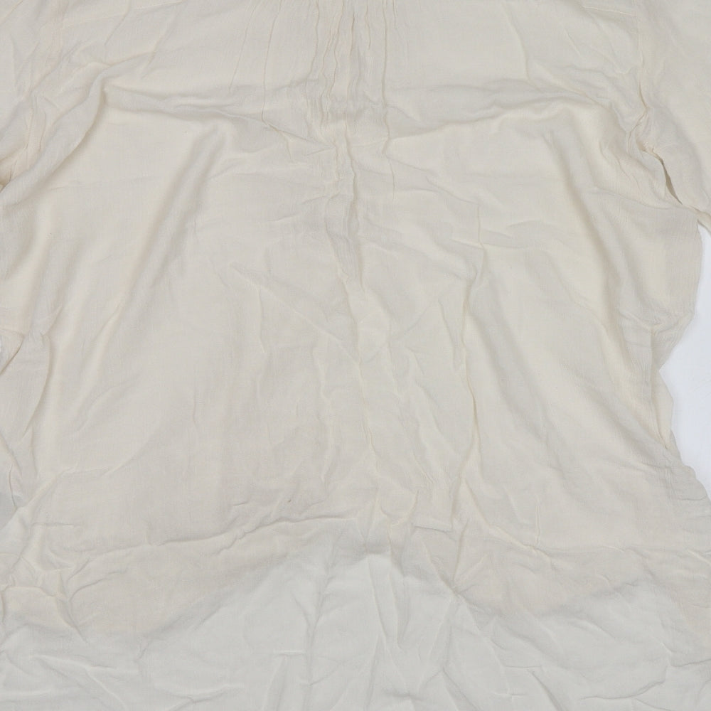 VILA Womens White   Tunic Blouse Size L