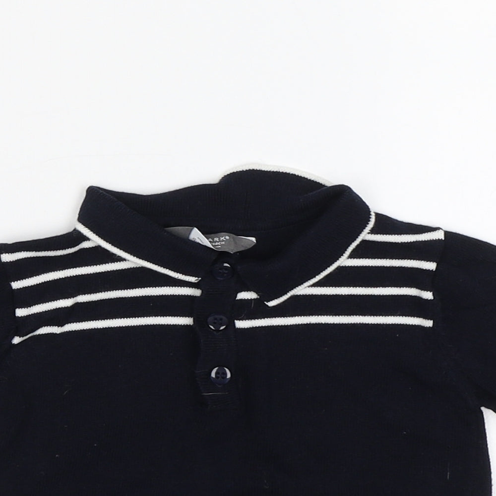 Primark Baby Blue   Basic Polo Size 12-18 Months