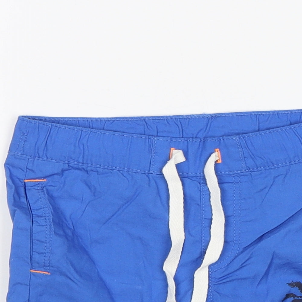 H&M Boys Blue   Bermuda Shorts Size 2 Years