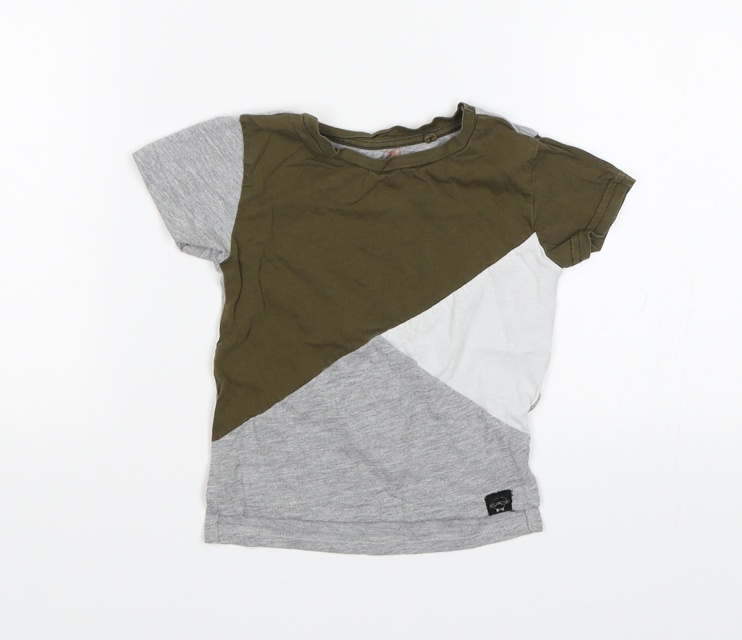 River Island Baby Grey   Basic T-Shirt Size 9-12 Months