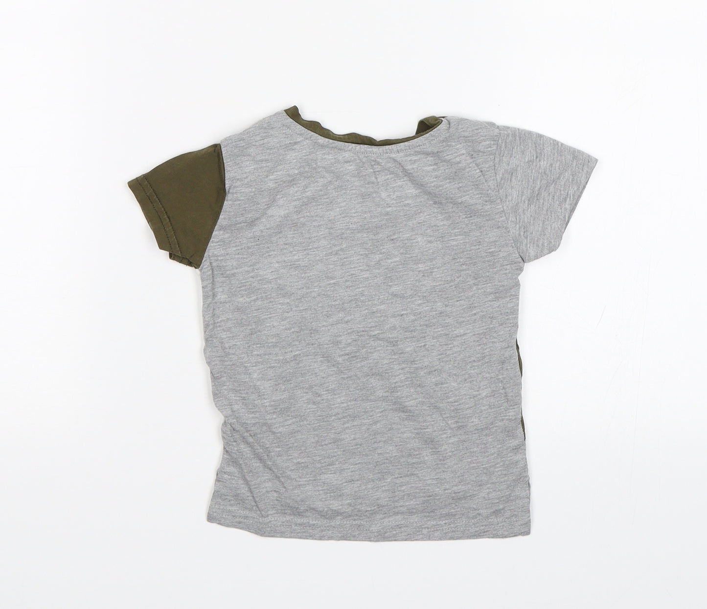 River Island Baby Grey   Basic T-Shirt Size 9-12 Months