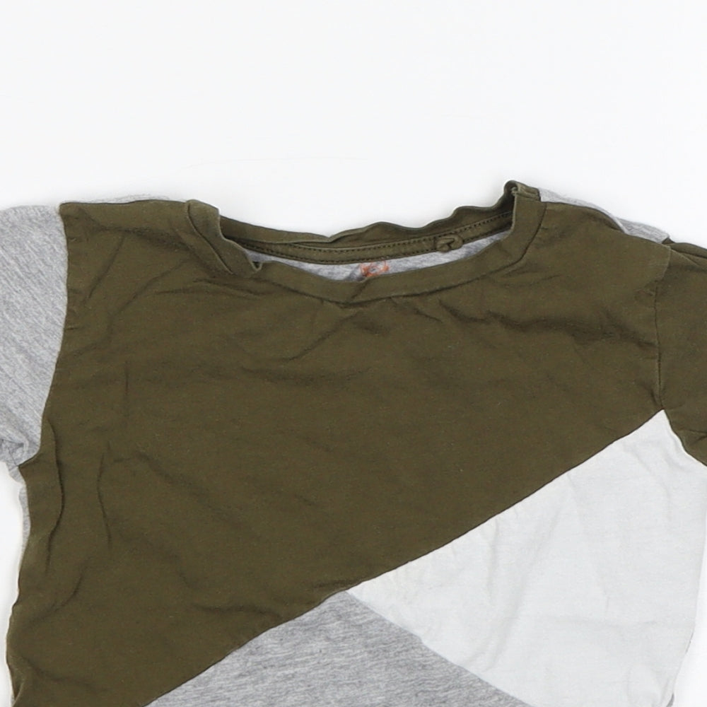 River Island Baby Grey   Basic T-Shirt Size 9-12 Months