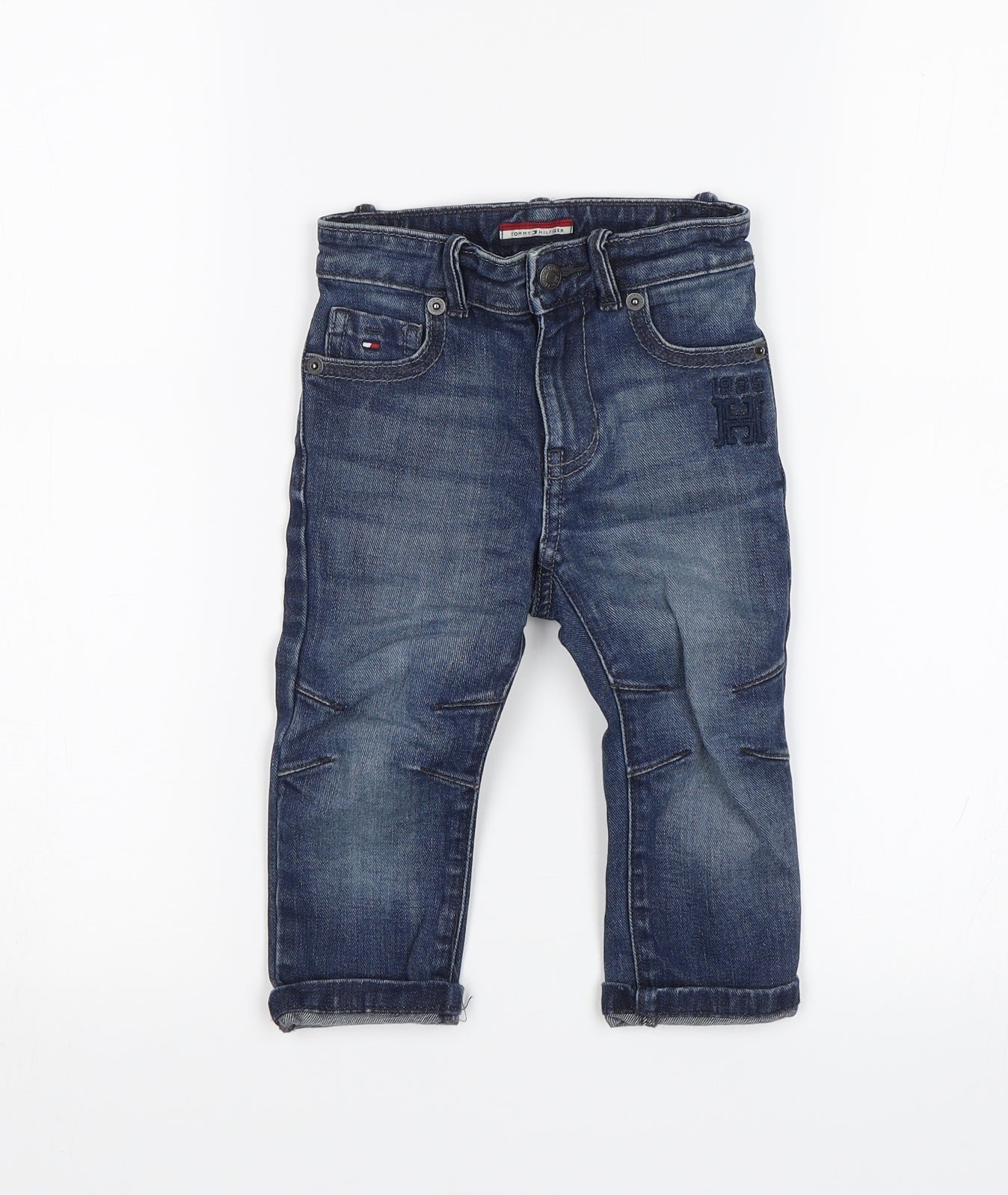 Tommy Hilfiger Baby Blue  Denim Jogger Jeans Size 18 Months