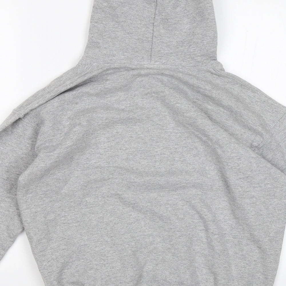 The Smiler Boys Grey   Pullover Hoodie Size L