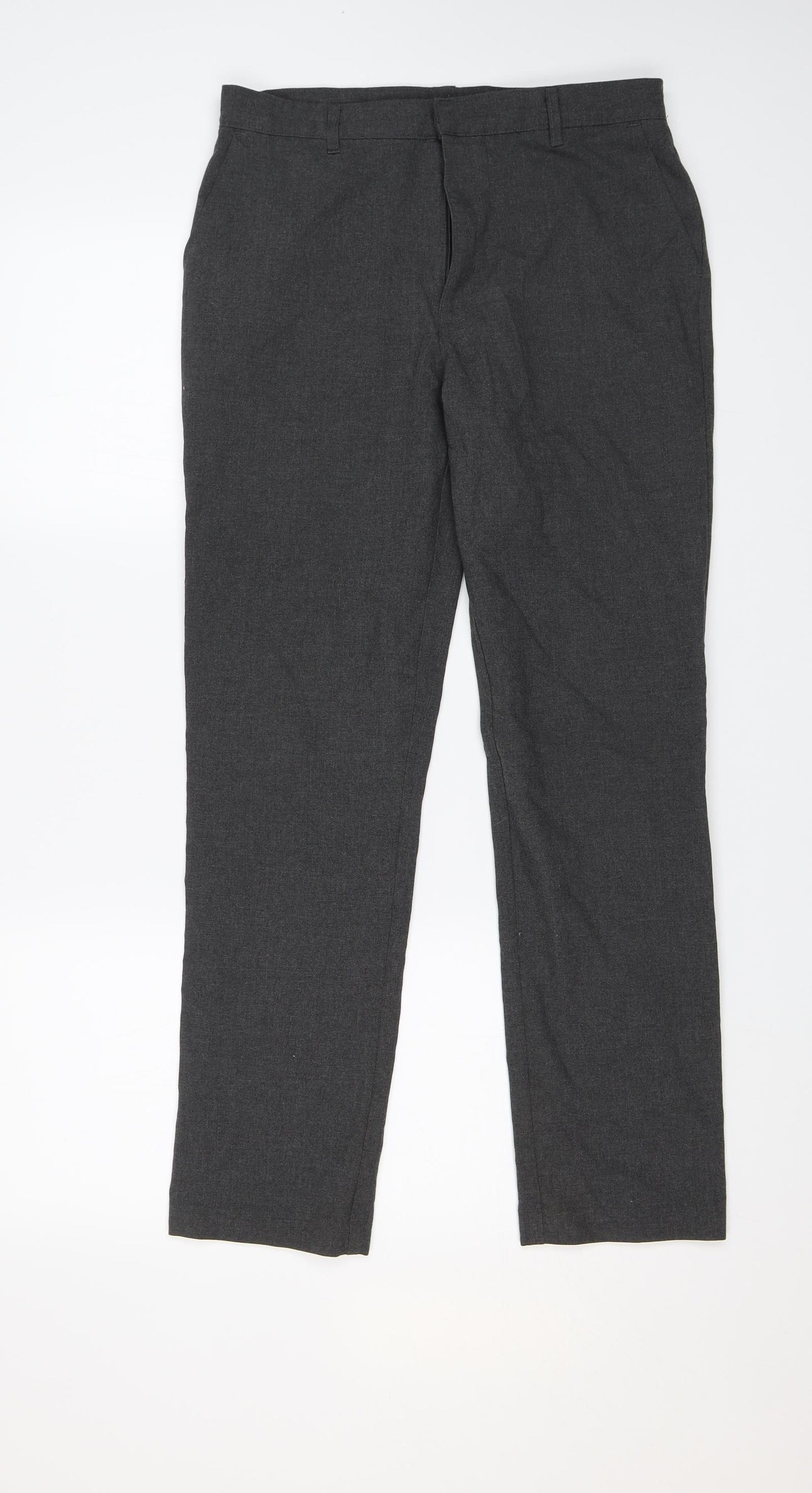 M&S Boys Grey   Dress Pants Trousers Size 13-14 Years