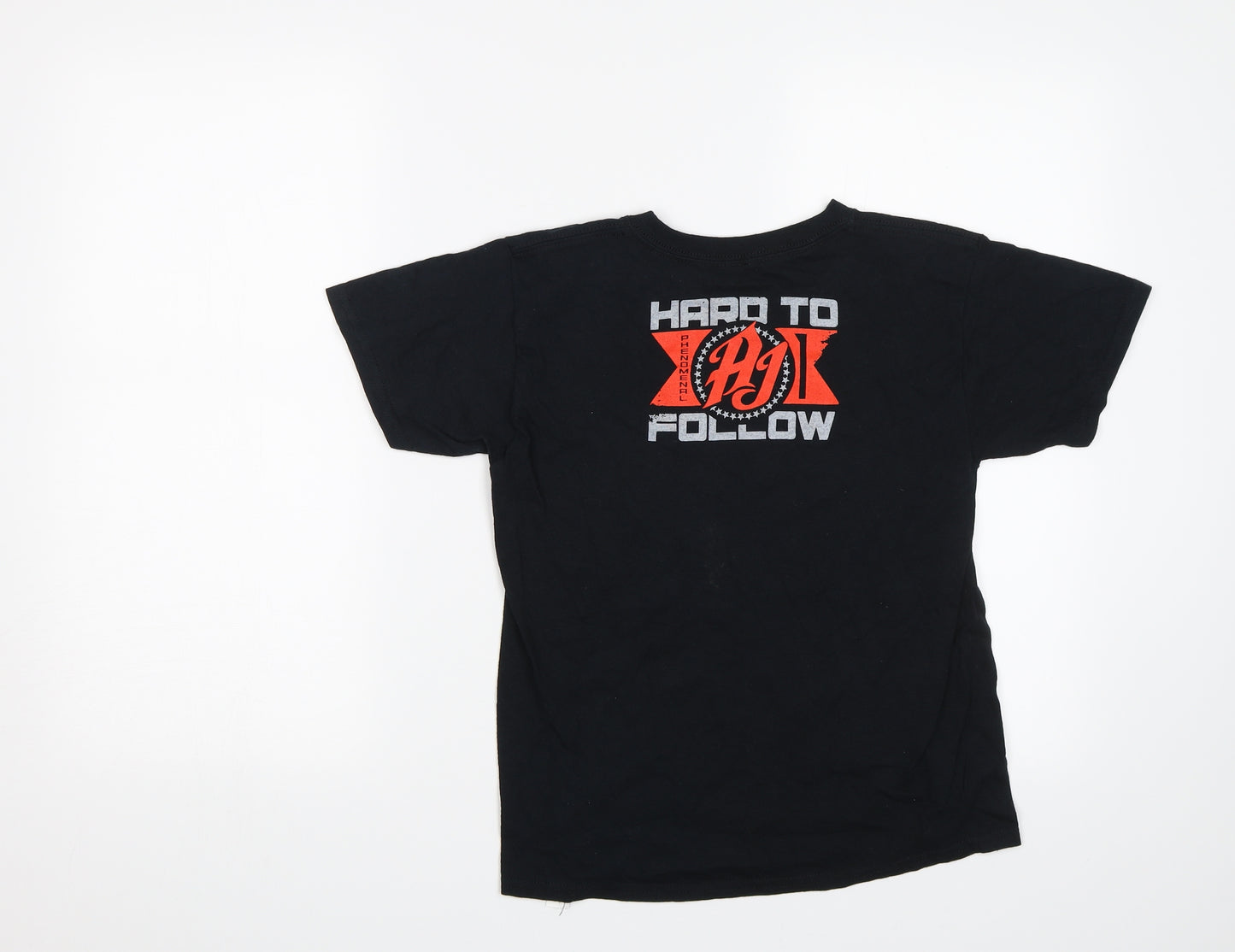 Authentic Wear Boys Black   Basic T-Shirt Size S  - The untouchable one