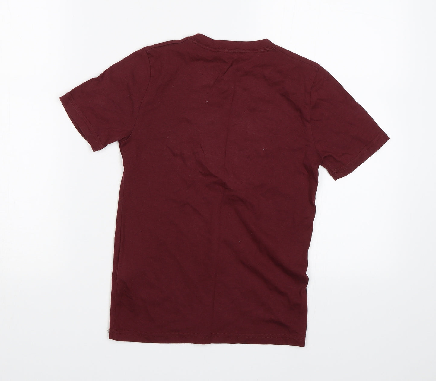 Abercrombie & Fitch Girls Red   Basic T-Shirt Size 7-8 Years